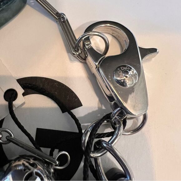 D&G Jewels Blue and Silver Necklace - Picture 4 of 5